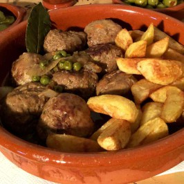 Albóndigas en salsa: Spanske kjøttboller (uten tomater)