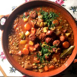 Lentejas: Spanske linser med chorizo