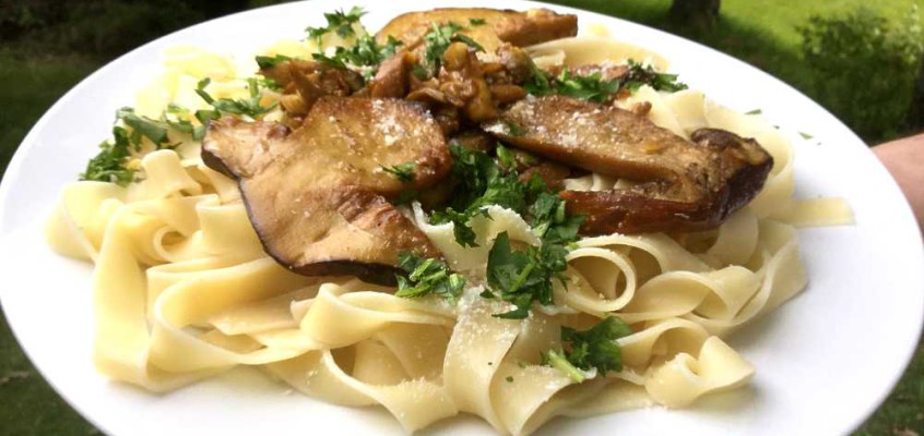 Tagliatelle ai funghi porcini: Toskansk pasta med steinsopp