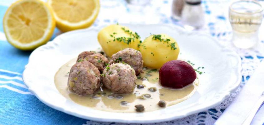 Königsberger Klopse: Prøyssiske kjøttboller i kaperskrem
