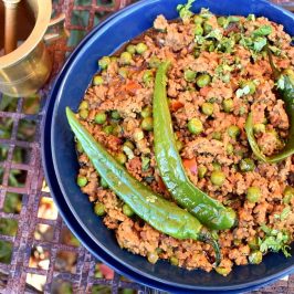 Keema matar: Rask nordindisk lammekjøttdeig med erter